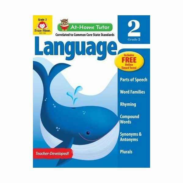 At-Home Tutor Language Grade 2 | Evan Moor At-Home Tutor Language Grade 2 | Evan Moor