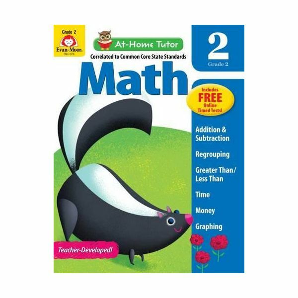 At Home Tutor Math Grade 2 | Evan Moor At Home Tutor Math Grade 2 | Evan Moor