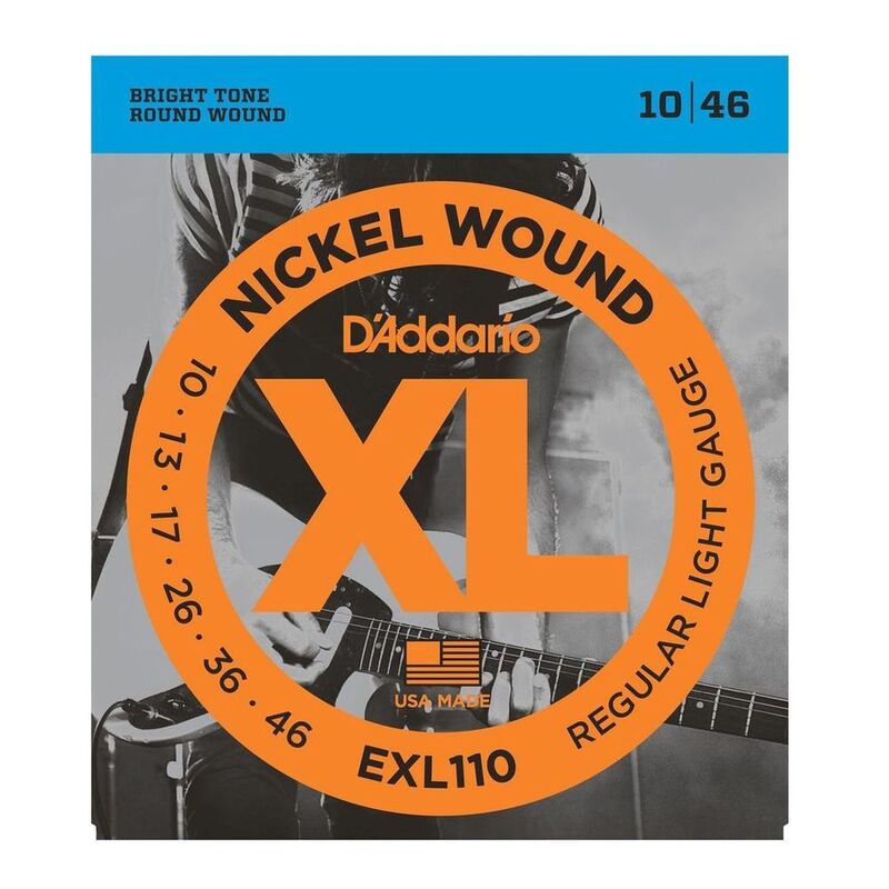 D'Addario Electric Guitar Strings - Regular Light (10 - 46) D'Addario Electric Guitar Strings - Regular Light (10 - 46)