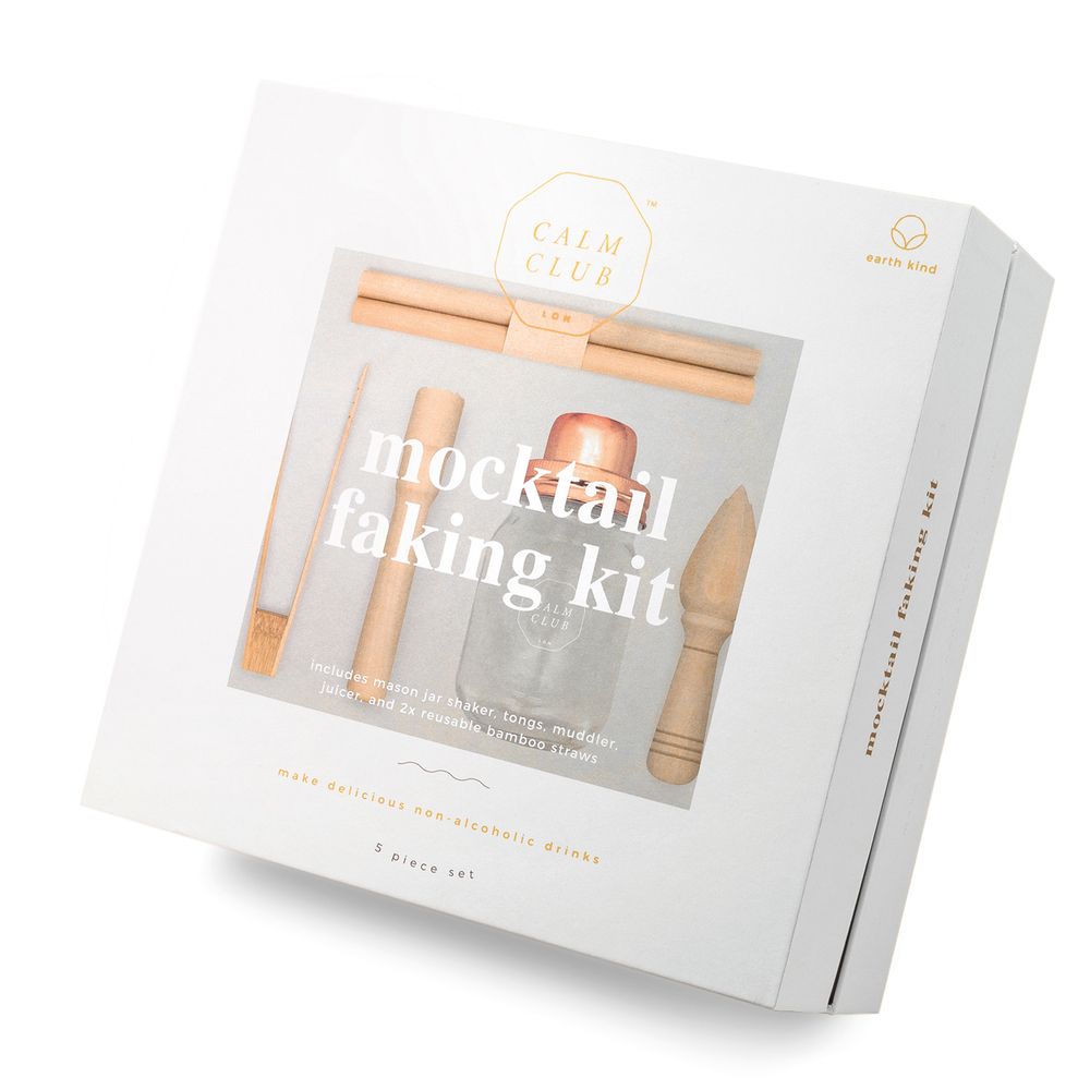 Calm Club Mocktail Faking Cocktail Making Kit