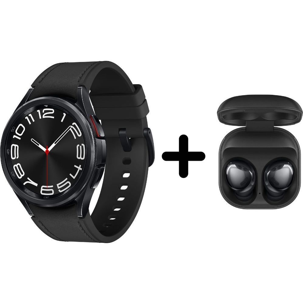 Samsung Galaxy Watch6 Classic 43mm - Black + Samsung Galaxy Buds2