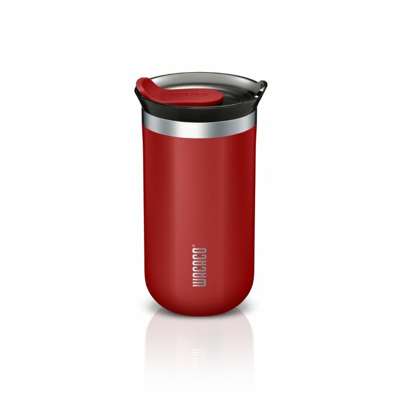 Wacaco Octaroma Vacuum Insulated Travel Mug Red 300ml Wacaco Octaroma Vacuum Insulated Travel Mug Red 300ml