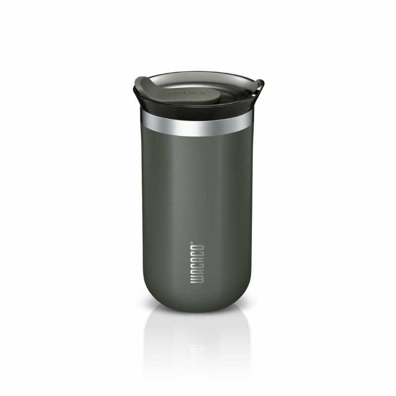 Wacaco Octaroma Vacuum Insulated Travel Mug Grey 300ml Wacaco Octaroma Vacuum Insulated Travel Mug Grey 300ml