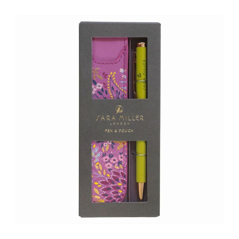 Sara Miller Haveli Garden Pen & Pouch Set