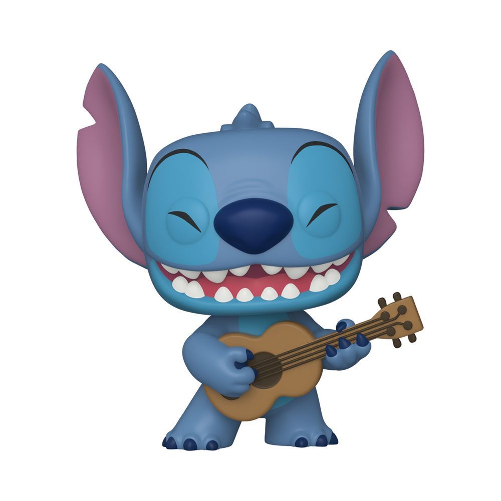 Funko Pop! Disney Lilo & Stitch Stitch with Ukulele 3.75-Inch Vinyl Figure