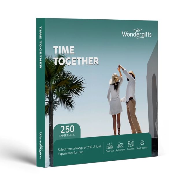 Wondergifts Time Together Gift Experience Box - More Than 250 Experiences to Choose From