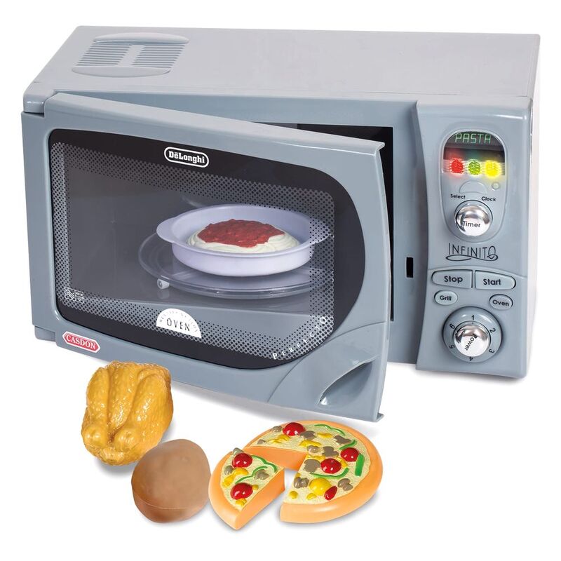 Casdon Delonghi Toy Microwave Playset Casdon Delonghi Toy Microwave Playset
