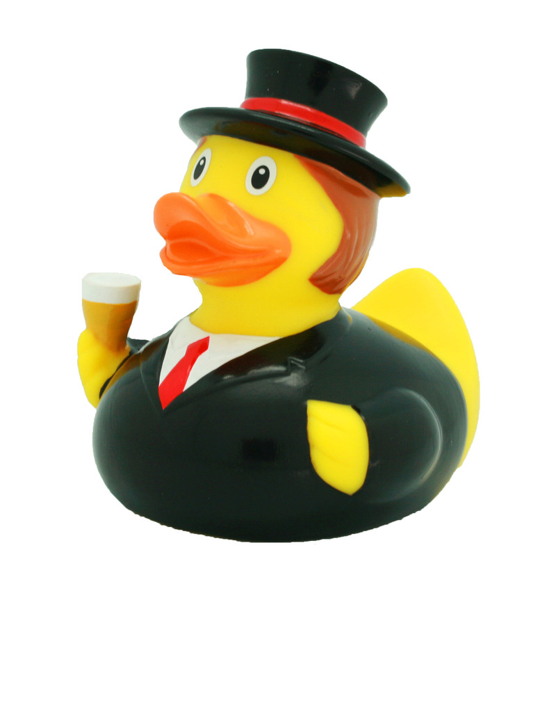 Lilalu Groom Rubber Duck