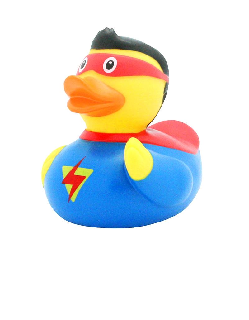 Lilalu Superman Rubber Duck Lilalu Superman Rubber Duck