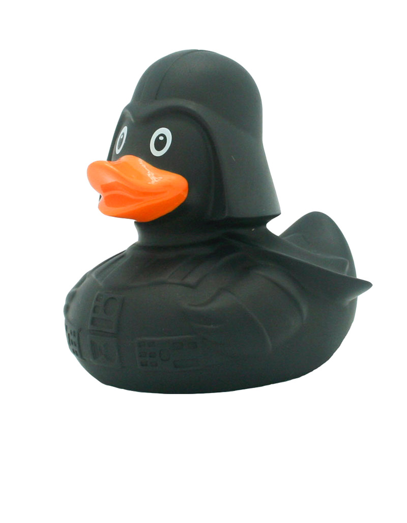 Lilalu Black Star Rubber Duck