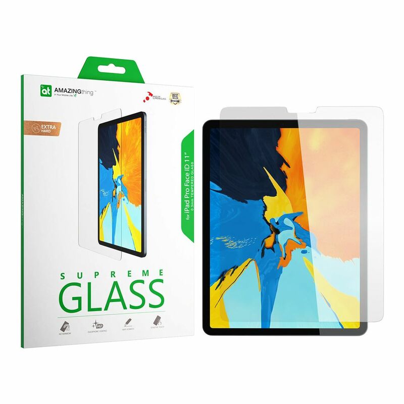 Amazing Thing Optic Pro Supreme Glass Screen Protector for iPad Pro 12.9 2021 Crystal Amazing Thing Optic Pro Supreme Glass Screen Protector for iPad Pro 12.9 2021 Crystal