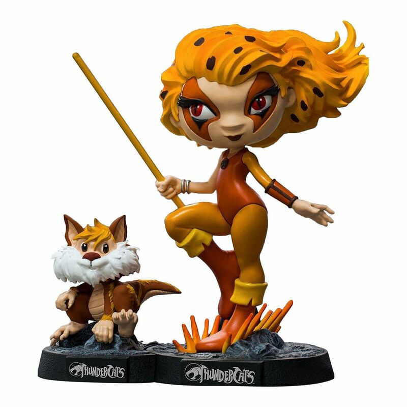 Iron Studios Minico Thundercats Cheetara & Snarf Pvc Figure