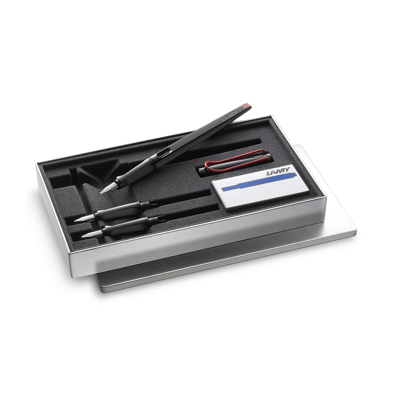 Lamy Joy Fountain Pen Set Black/Red Lamy Joy Fountain Pen Set Black/Red