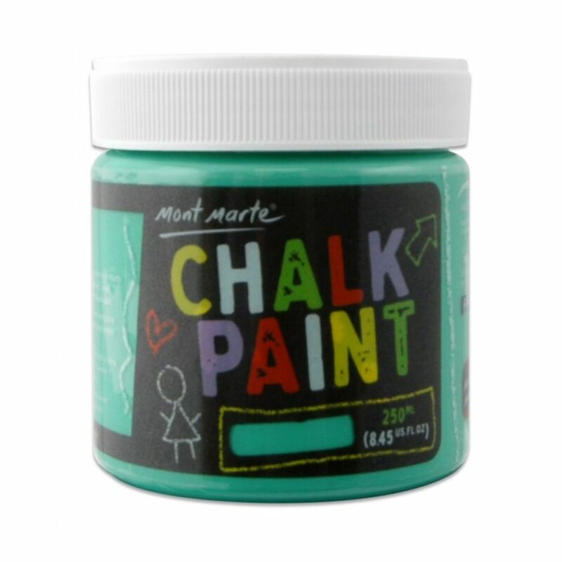 Mont Marte Chalkboard Paint 250Ml Green Mont Marte Chalkboard Paint 250Ml Green