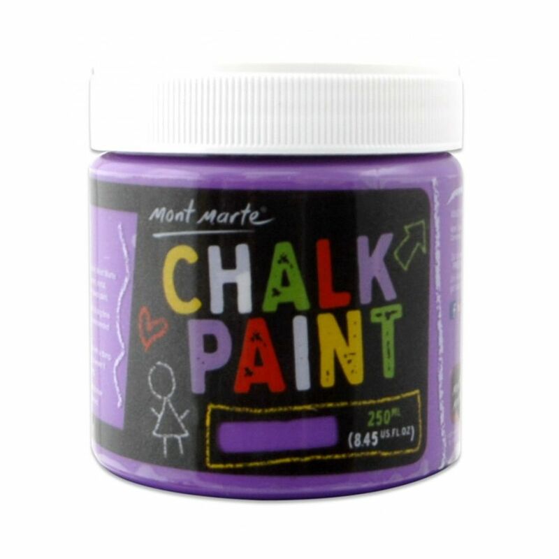 Mont Marte Chalkboard Paint 250Ml Purple Mont Marte Chalkboard Paint 250Ml Purple