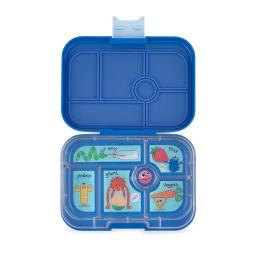 Yumbox Original Leakproof 6-Compartment Bento Box - True Blue