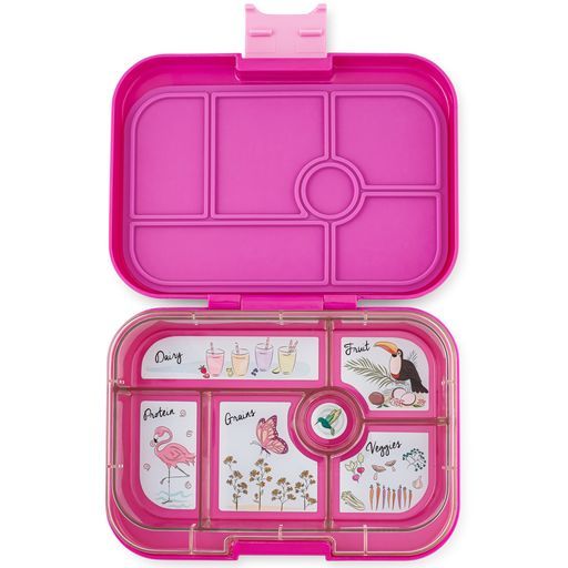 Yumbox Original Leakproof 6-Compartment Bento Box - Malibu Purple / Paradise