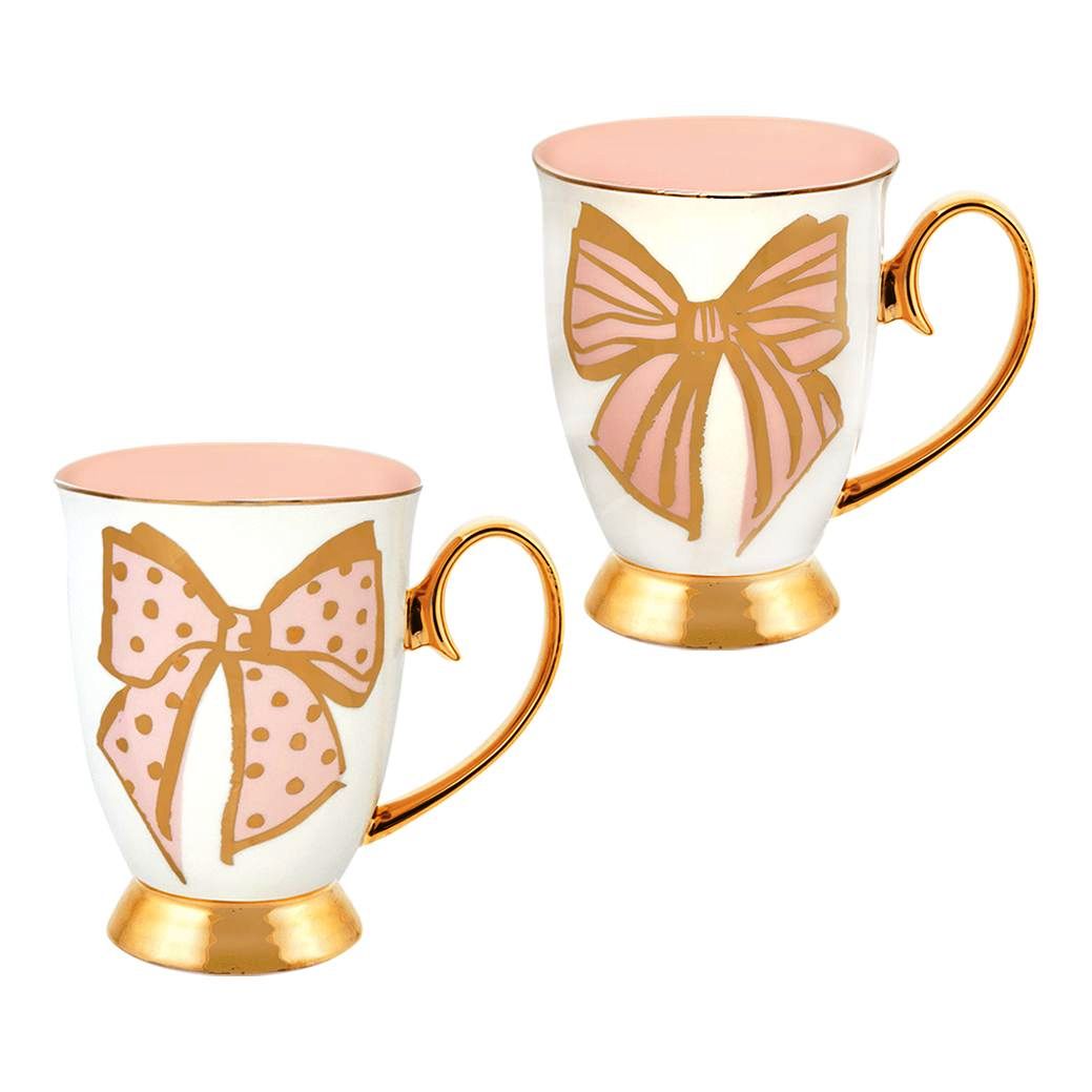 Cristina Re French Bow Mug Set 300ml (Set Of 2)