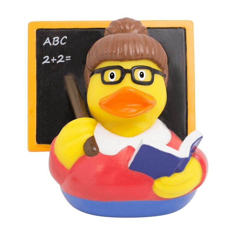 Lilalu Female Teacher Rubber Duck Lilalu Female Teacher Rubber Duck