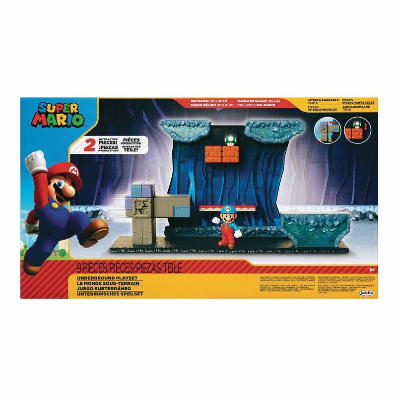 World Of Nintendo Nintendo Underground 2.5 Inch Playset