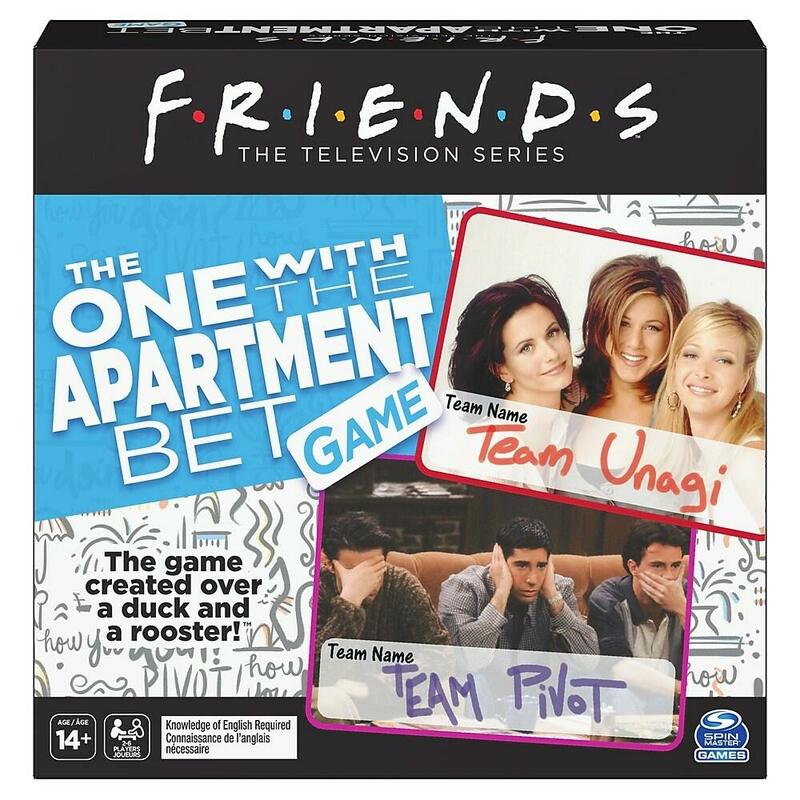 Spin Master Friends The Tv Series Trivia The One With The Apartment Bet Game Spin Master Friends The Tv Series Trivia The One With The Apartment Bet Game