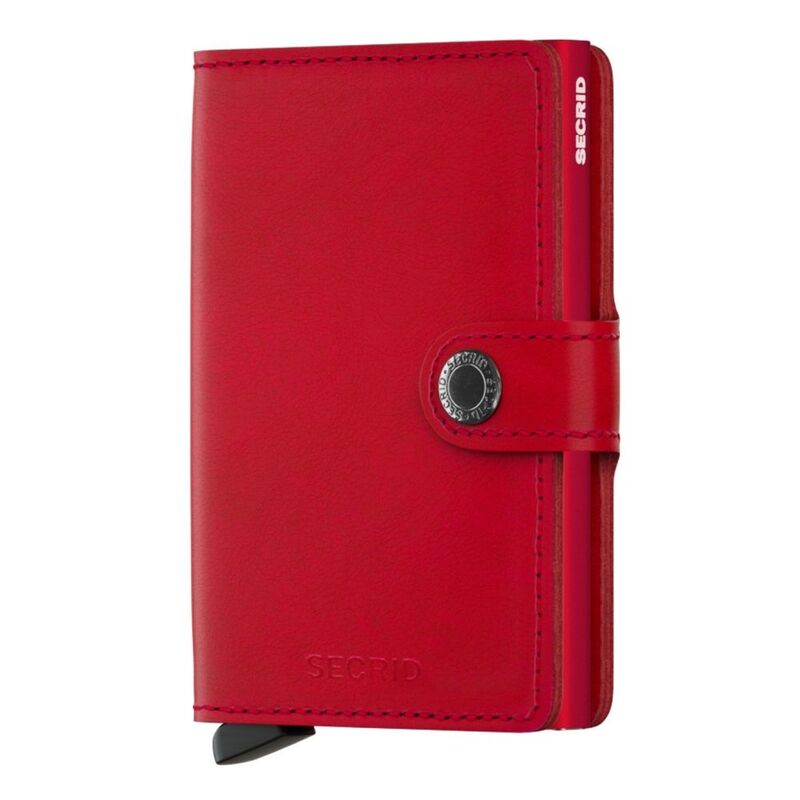 Secrid Miniwallet - Original Leather - Red