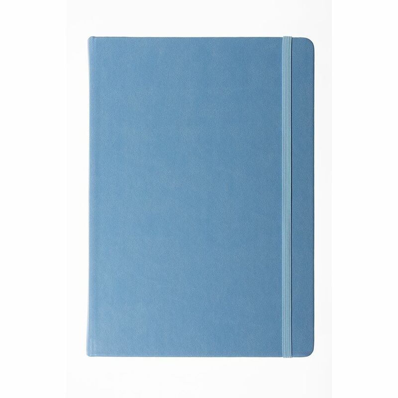 Collins Debden Legacy Feint Ruled A5 Notebook Light Blue Collins Debden Legacy Feint Ruled A5 Notebook Light Blue