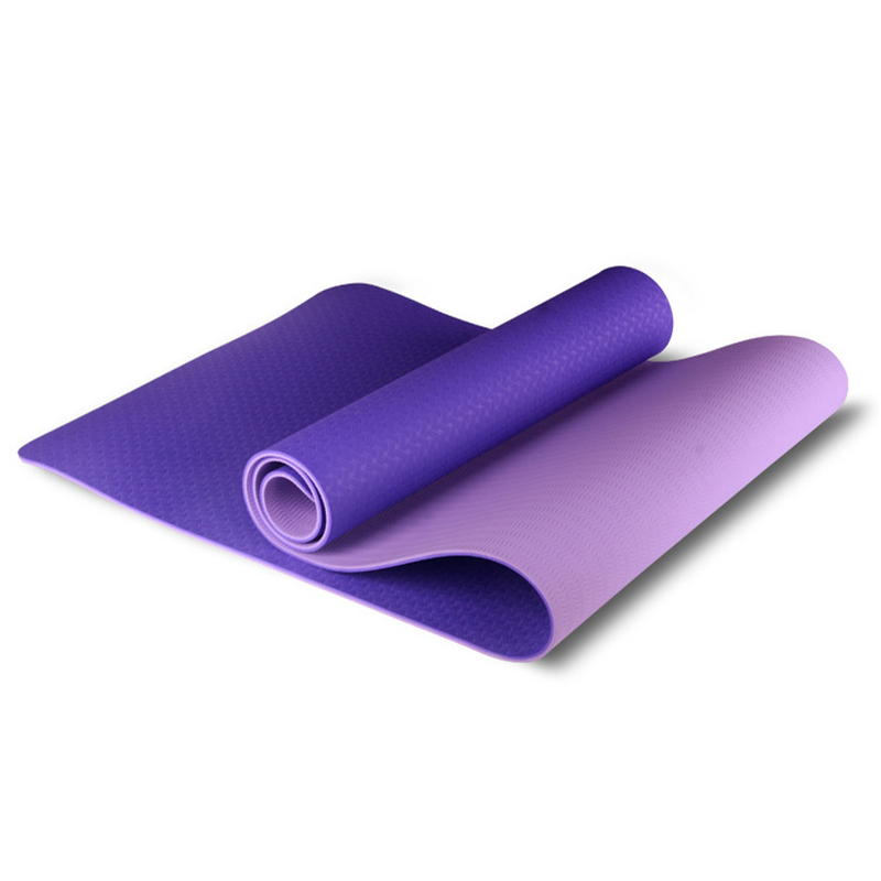 Just Nature Double Layer Yoga Mat Purple Pink 6mm Thick (183 x 61 cm) Just Nature Double Layer Yoga Mat Purple Pink 6mm Thick (183 x 61 cm)