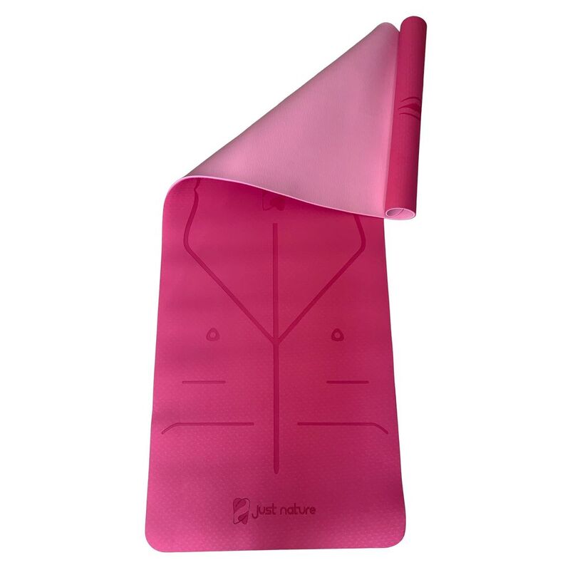 Just Nature Double Layer Yoga Mat - Rose Just Nature Double Layer Yoga Mat - Rose