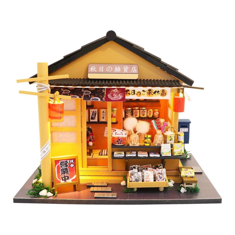 Cottage Memories of Autumn Grocery Store DIY Dollhouse