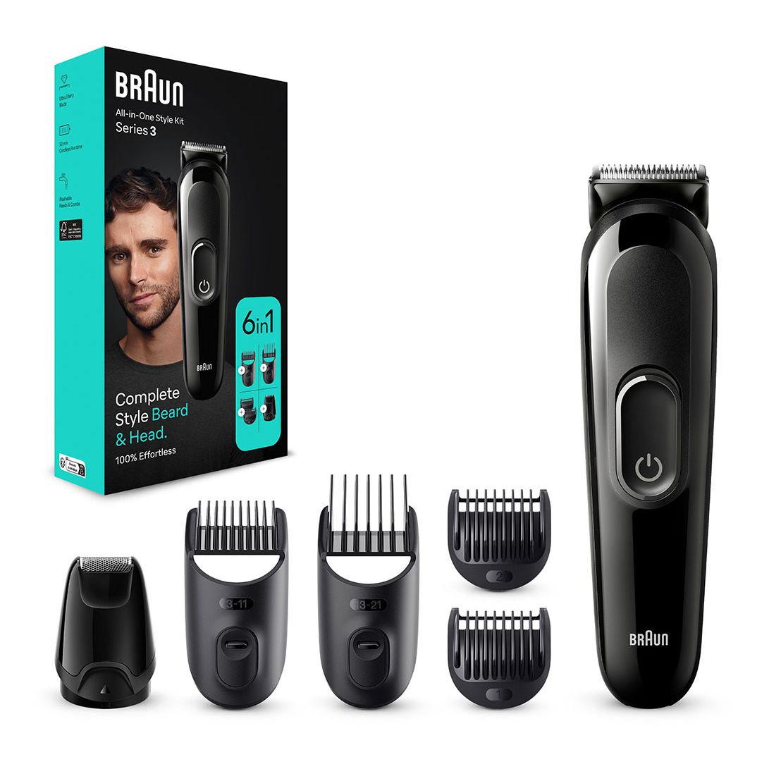 Braun MGK 3410 6-in-1 Style Kit 3 Beard & Hair