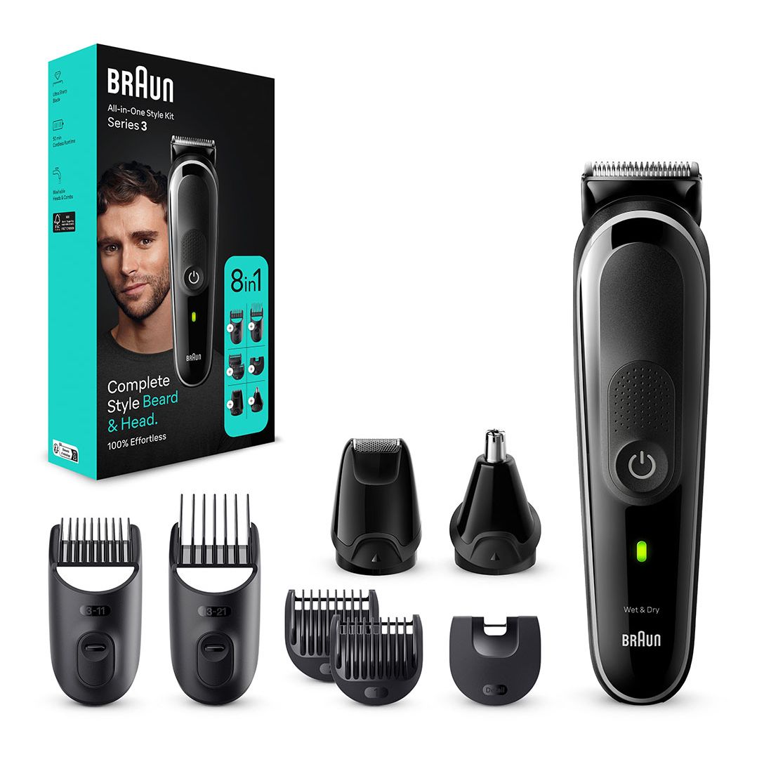 Braun MGK 3440 8-in-1 Style Kit 3 Beard & Hair