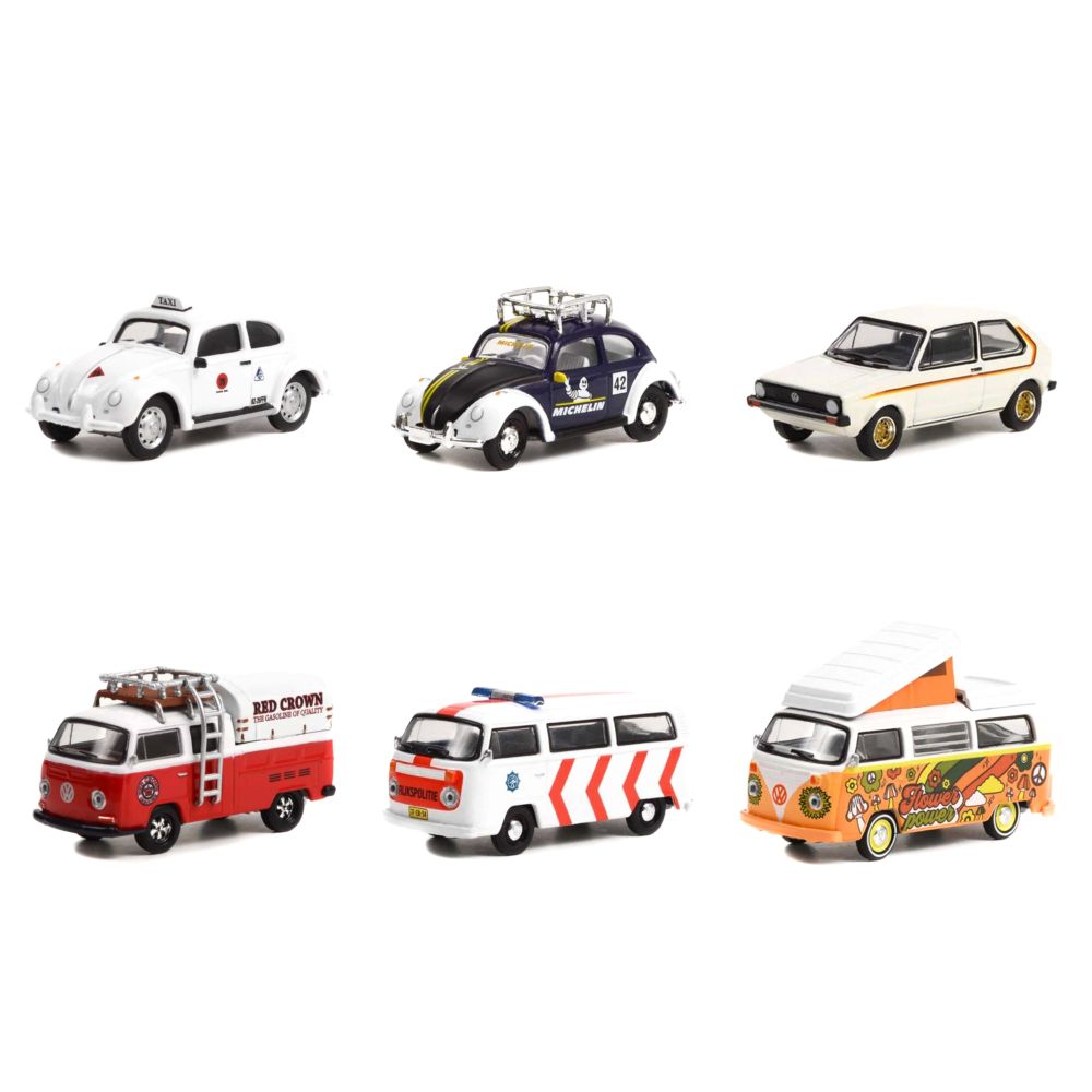 Greenlight Club Vee-Dub Series 14 1.64 Scale Diecast Cars (Assortment - Includes 1)