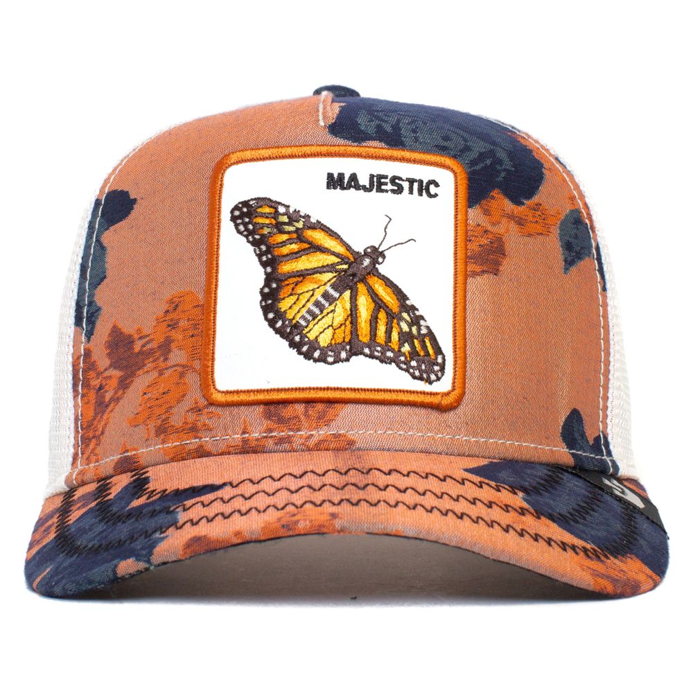 Goorin Bros Monarchy Of Roses Unisex Trucker Caps Orange