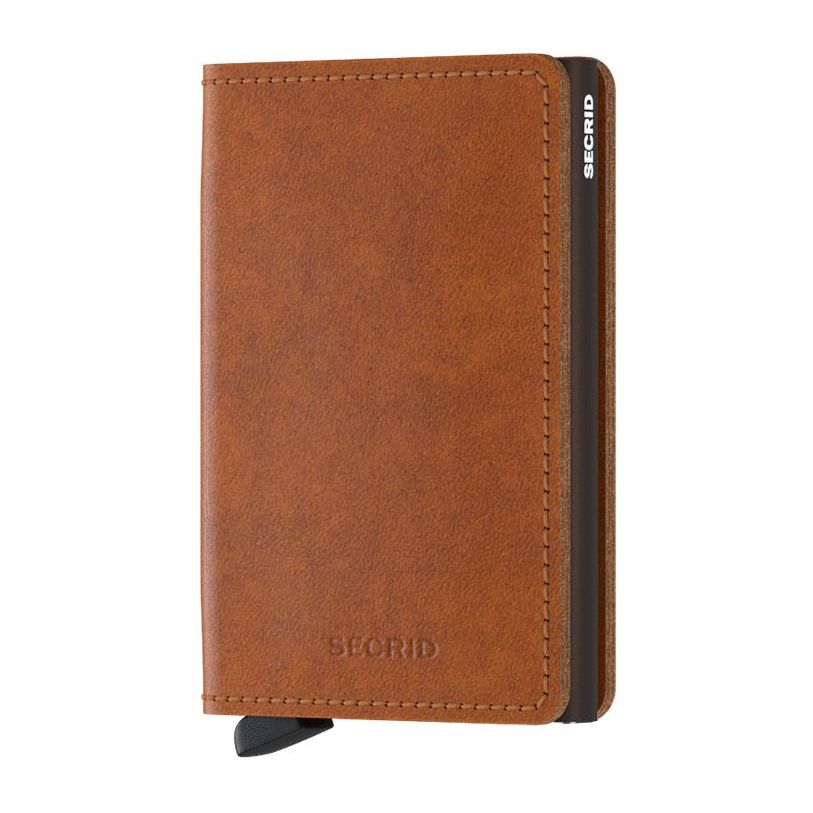 Secrid Slimwallet - Original Leather - Cognac Brown