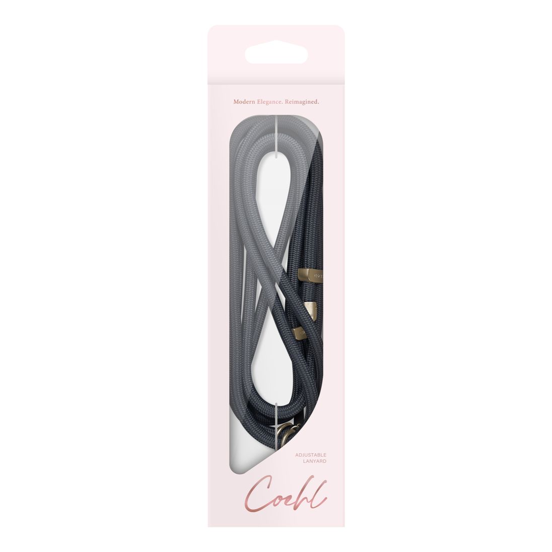 UNIQ Coehl Laurel Lanyard - Midnight Black