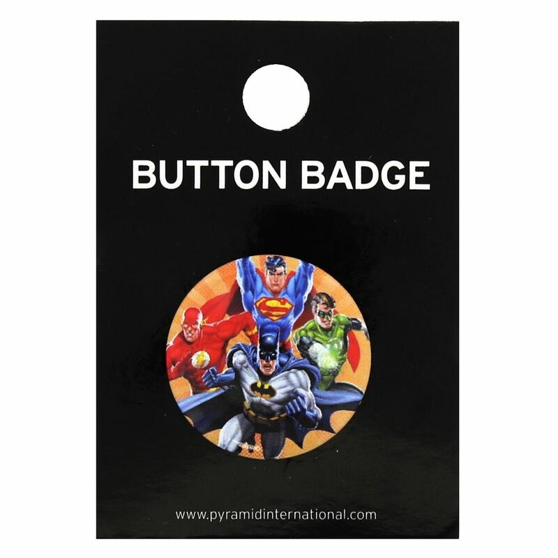 Pyramid International DC Comics Justice League Burst Badge 25mm