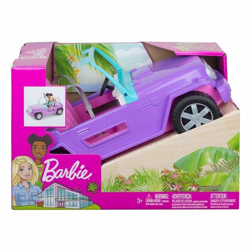 Barbie Purple Jeep Vehicle Barbie Purple Jeep Vehicle