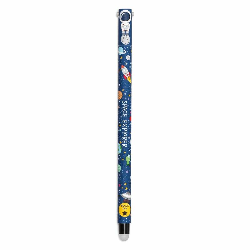 Legami Erasable Pen - Astronaut - Black