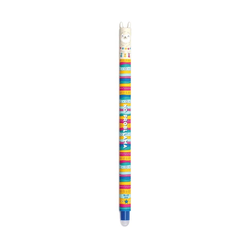 Legami Erasable Pen - Llama - Blue