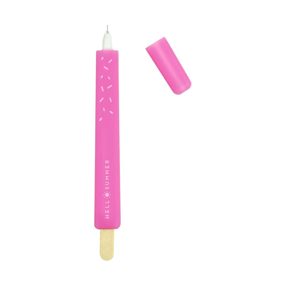 Legami Ice Pop Gel Pen - Pink