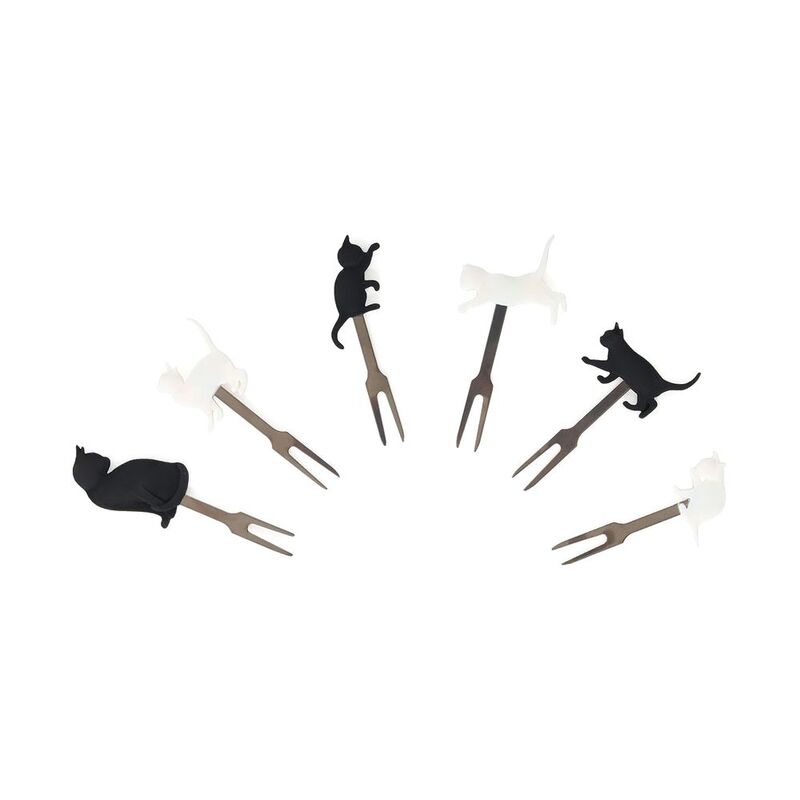 Legami Meow - Aperitif Forks (Set of 6) Legami Meow - Aperitif Forks (Set of 6)