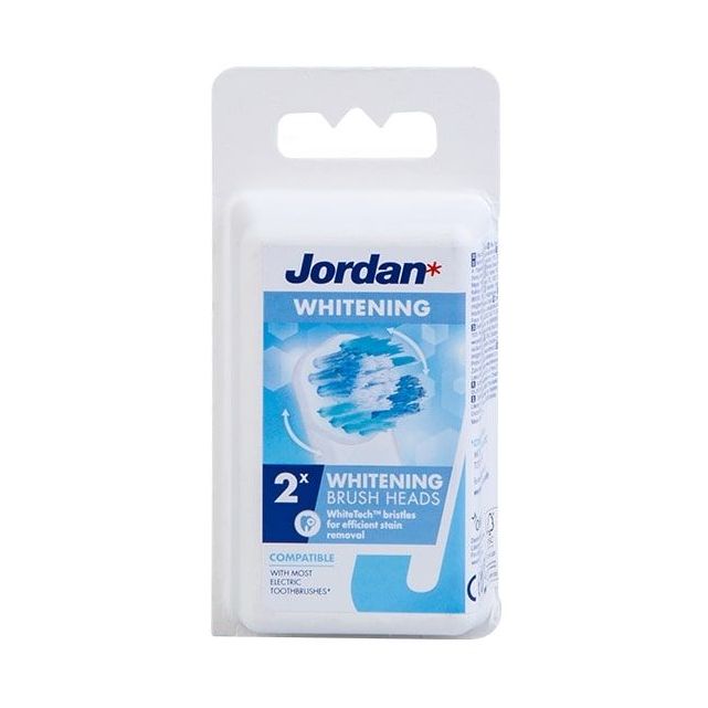 Jordan Whitening Brush Heads (Pack Of 2)