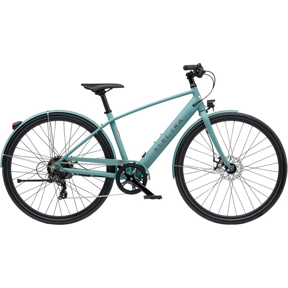 Electra Men's E-Bike Loft Go! 7D EQ Matte Cadet Blue (Size M)