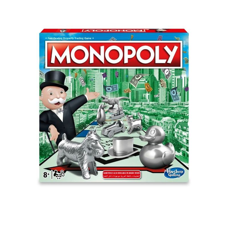 Hasbro Classic Monopoly Board Game (Mena) Hasbro Classic Monopoly Board Game (Mena)