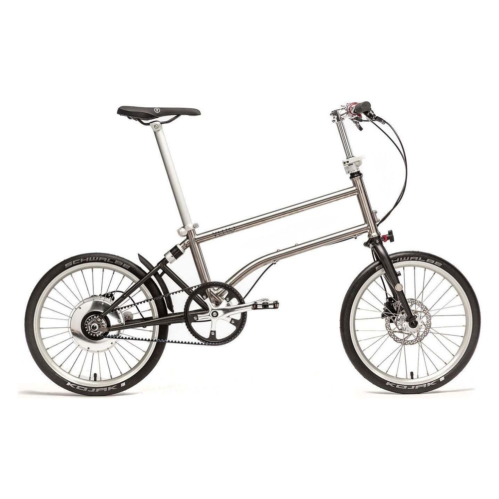 Vello E-bike Folding Bike+ Automatic - Titanium Speed Drive - Silver