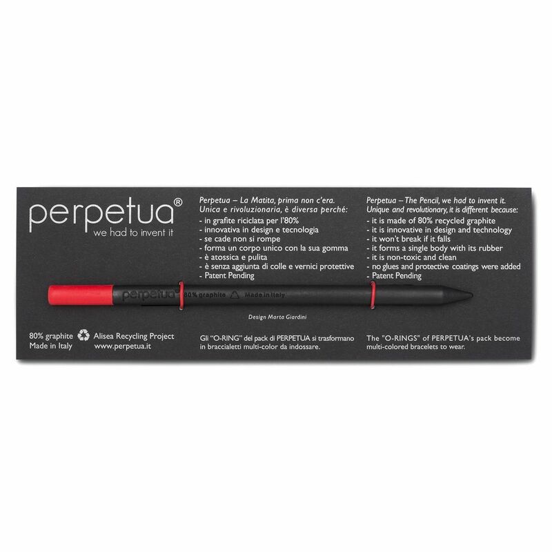 Perpetua Matita 80&#37; Grafite Pencil Red - Zantech