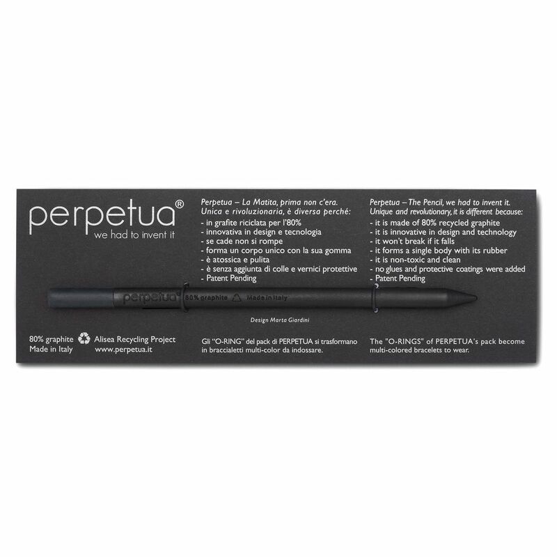 Perpetua Matita 80&#37; Grafite Pencil Black - Zantech