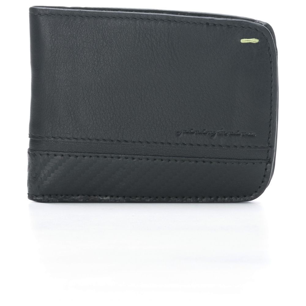 Pininfarina Segno Folio Horizontal Wallet 6C + Coin Carbon Horizontal Wallet + Coin