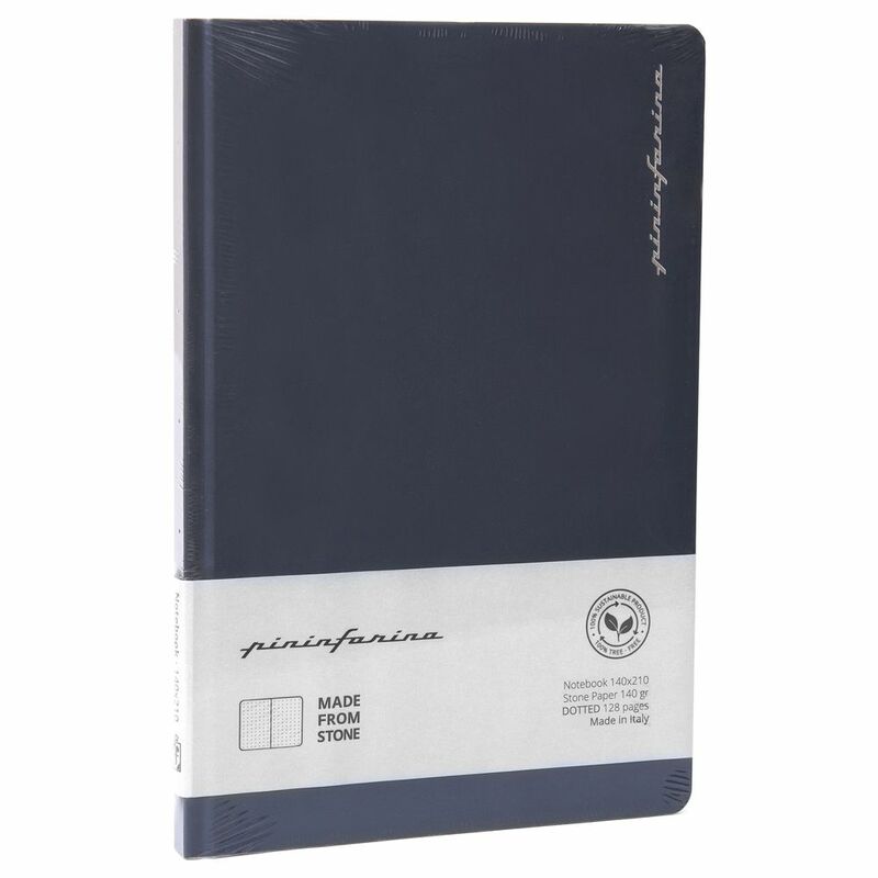 Pininfarina Segno Notebook Stone Paper Blue/Dotted Stone Paper Notebook Pininfarina Segno Notebook Stone Paper Blue/Dotted Stone Paper Notebook